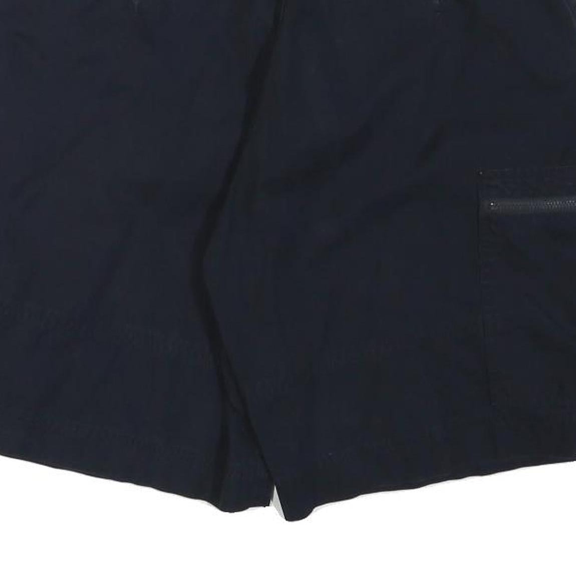 NAUTICA Mens Shorts Blue Cargo Plain L W32 Cotton Blend Casual Pockets