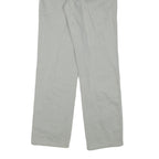 WRANGLER Mens Regular Fit Beige Cotton Blend Trousers W30 L32 Classic Zip