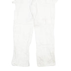 DICKIES Mens White Regular Fit Straight Denim Jeans W38 L30 Workwear Utility