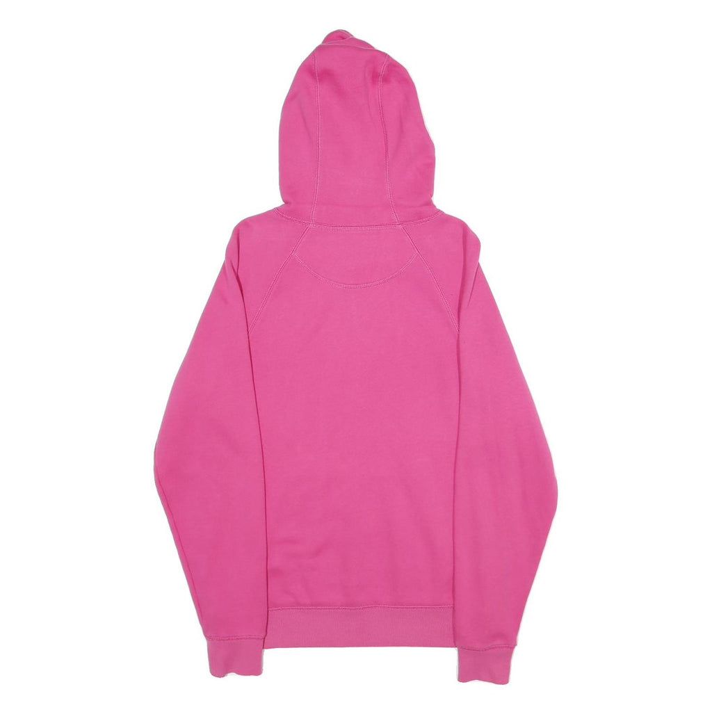 VANS Mens Pink Hoodie XS Cotton Blend Pullover Drawstring Hood Logo Print