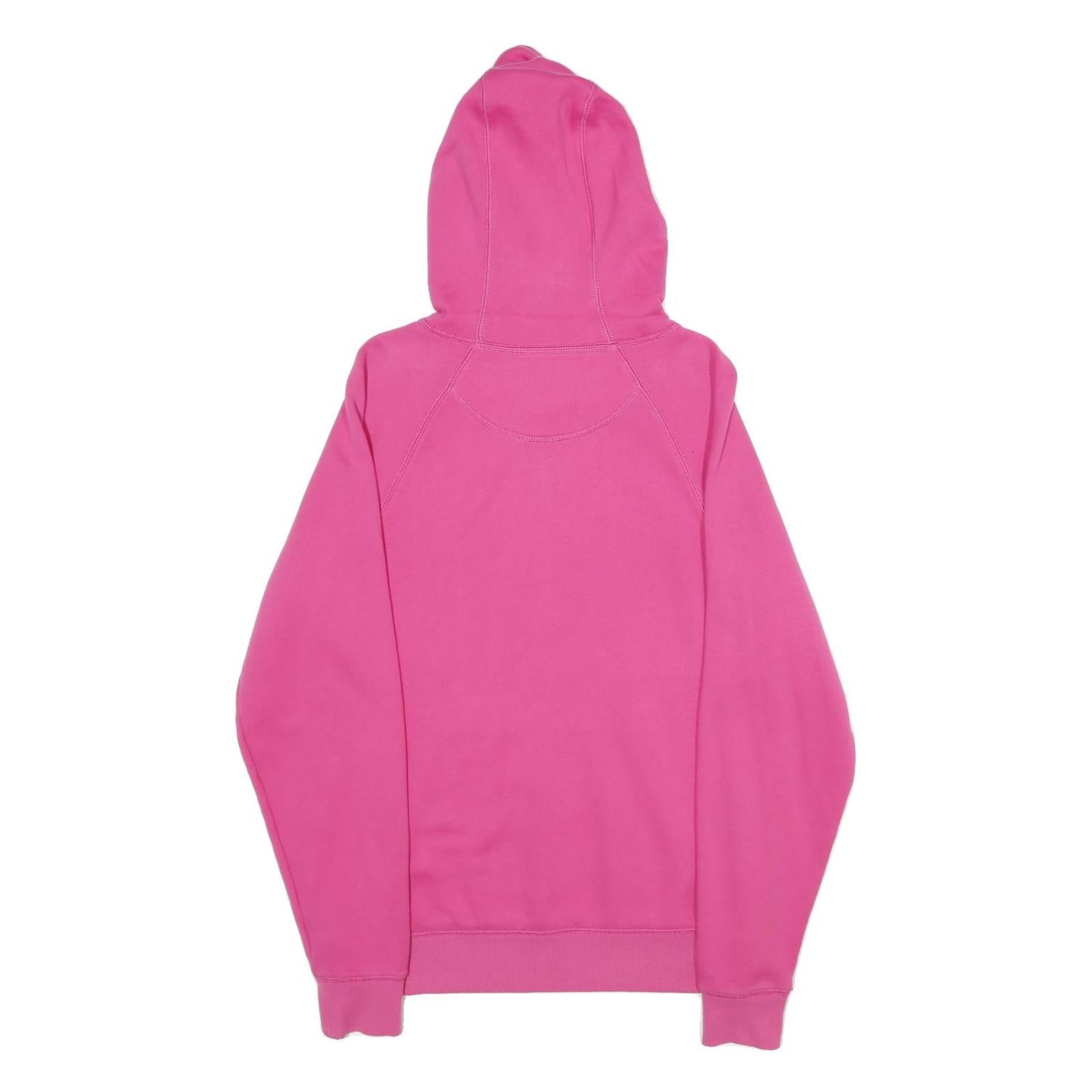VANS Mens Pink Hoodie XS Cotton Blend Pullover Drawstring Hood Logo Print