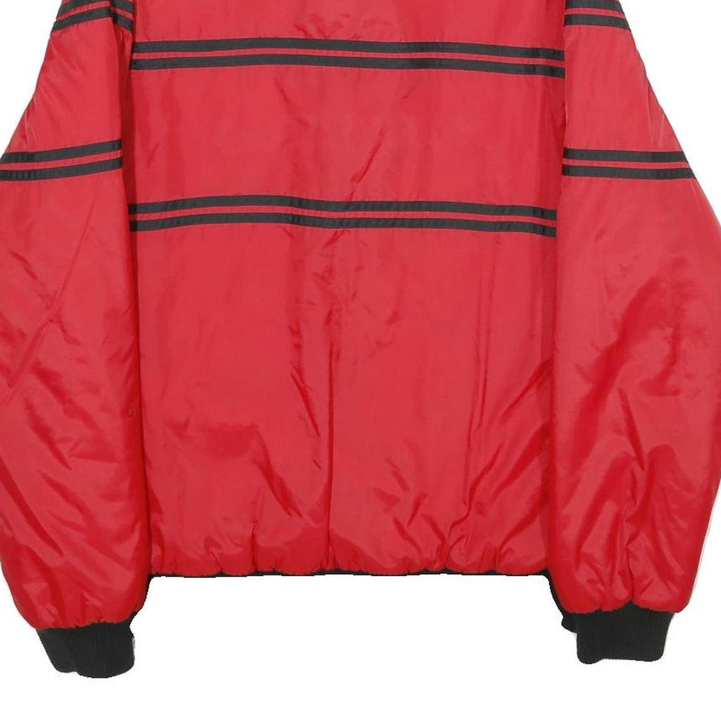 WINTEX Mens Red Nylon Zip Jacket XL Sports Racing Logo Lightweight Bomber