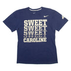 NIKE Mens T-Shirt Blue S