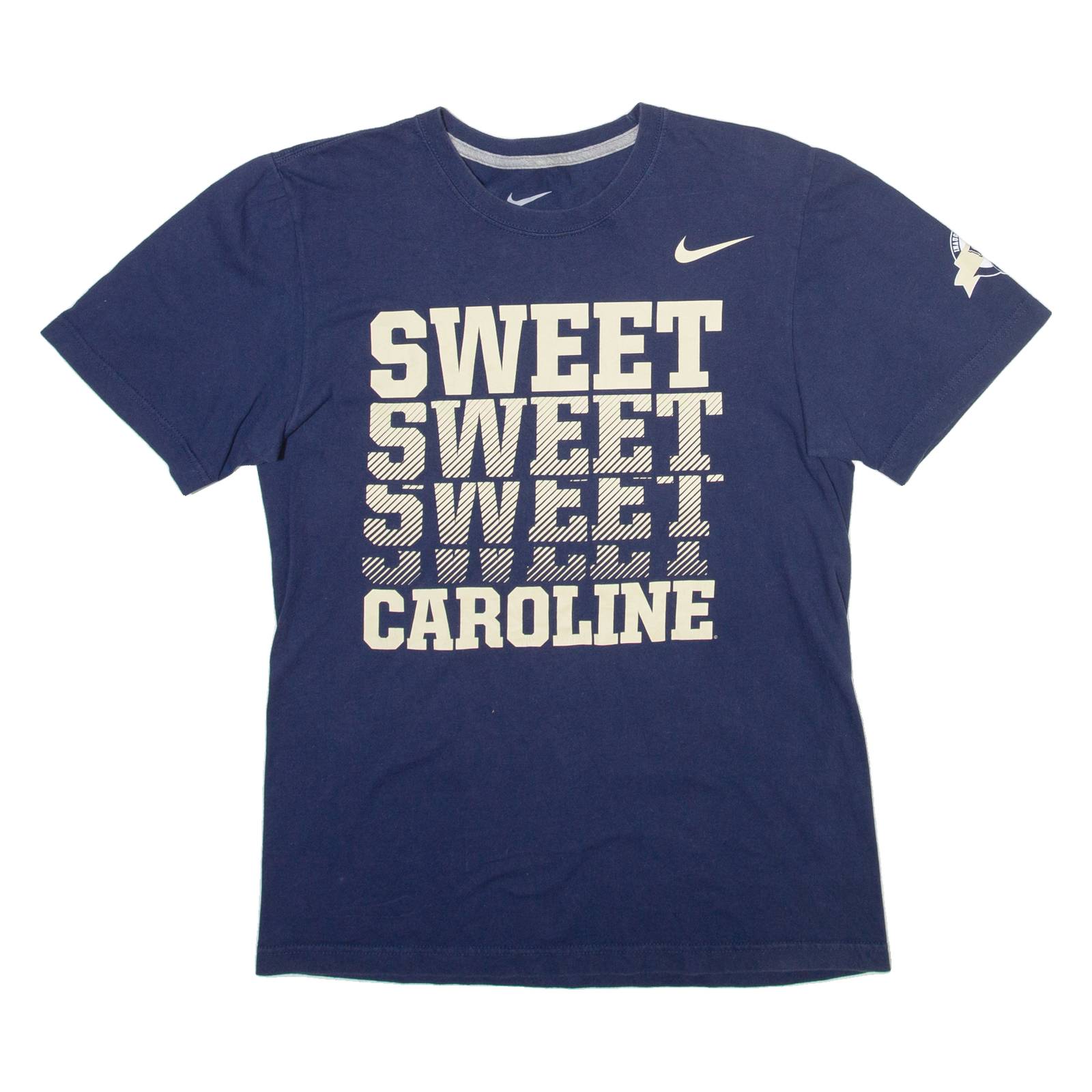 NIKE Mens T-Shirt Blue S
