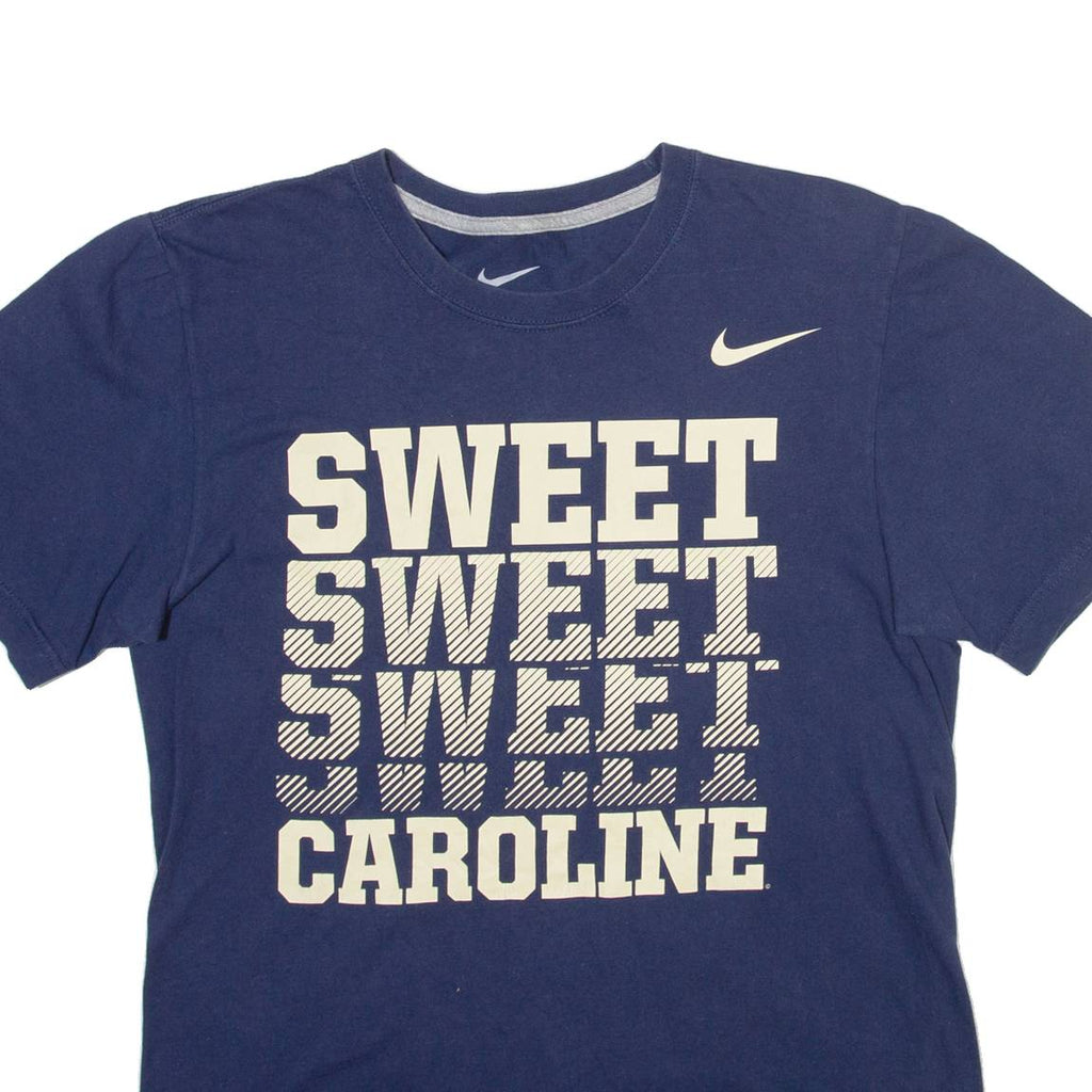 NIKE Mens T-Shirt Blue S