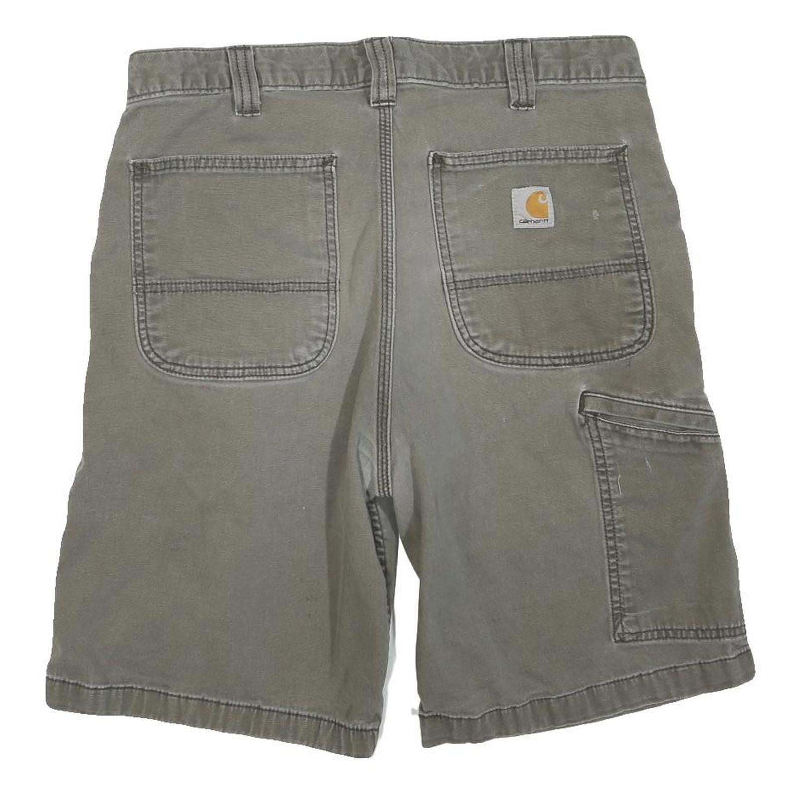 CARHARTT Mens Shorts Green Relaxed Fit Cargo M W32 Durable Workwear