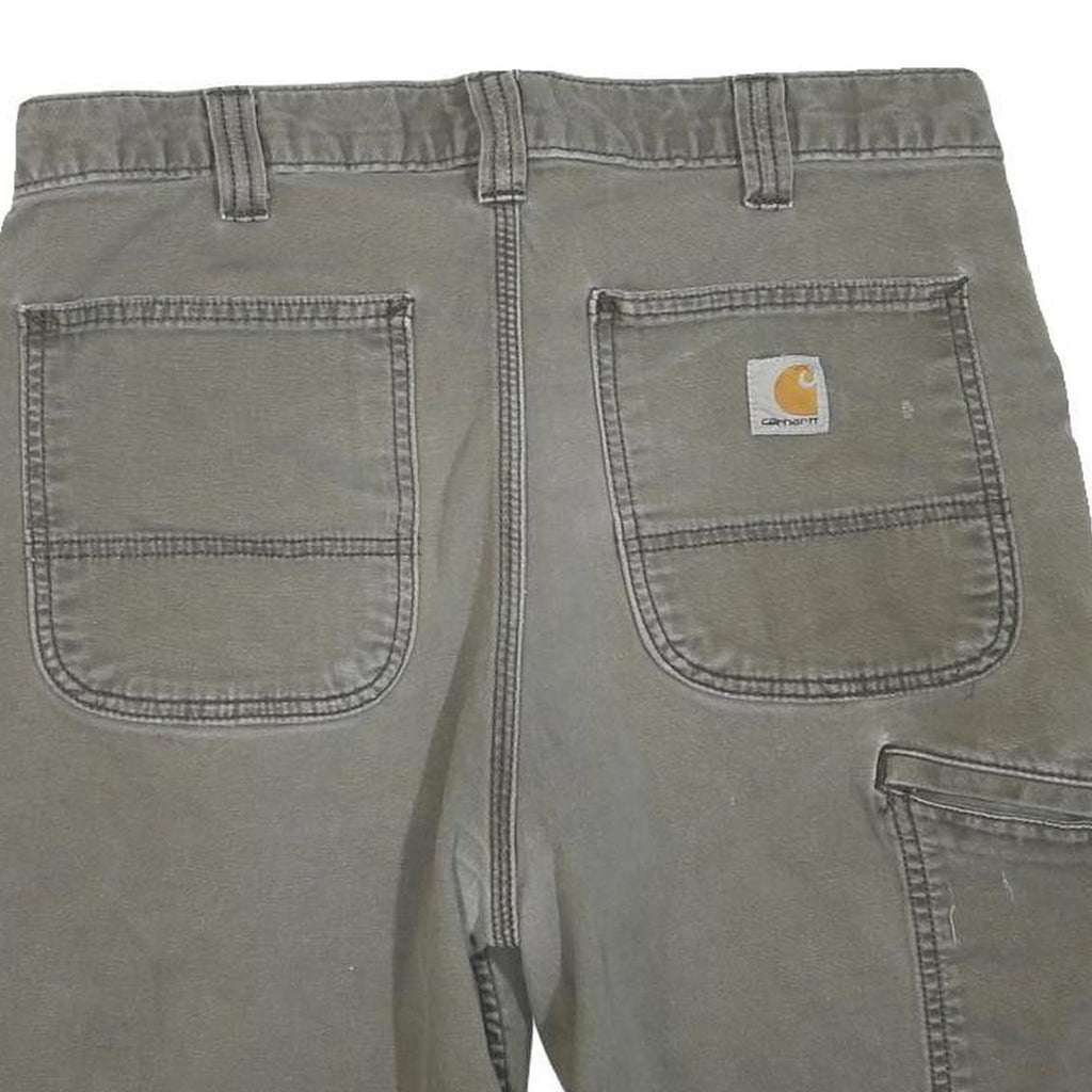 CARHARTT Mens Shorts Green Relaxed Fit Cargo M W32 Durable Workwear