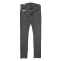LEVI'S 512 BIG E Mens Jeans Black Slim Skinny Denim Medium W30 L32 Slim Fit
