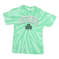 PORT & COMPANY Mens Green Tie Dye West Genesee Graphic T-Shirt XL Crew Neck