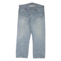 LEVI'S 501 Mens Jeans Blue Regular Straight Denim Light W36 L27 Classic Zip