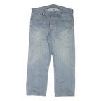 LEVI'S 501 Mens Jeans Blue Regular Straight Denim Light W36 L27 Classic Zip