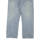 LEVI'S 501 Mens Jeans Blue Regular Straight Denim Light W36 L27 Classic Zip