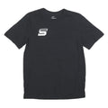 NIKE Mens Black Water Polo T-Shirt M Short Sleeve Crew Neck College Sports