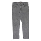 MICHAEL KORS Mens Regular Fit Grey Denim Jeans W34 L32 Classic Style Cotton