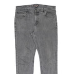 MICHAEL KORS Mens Regular Fit Grey Denim Jeans W34 L32 Classic Style Cotton