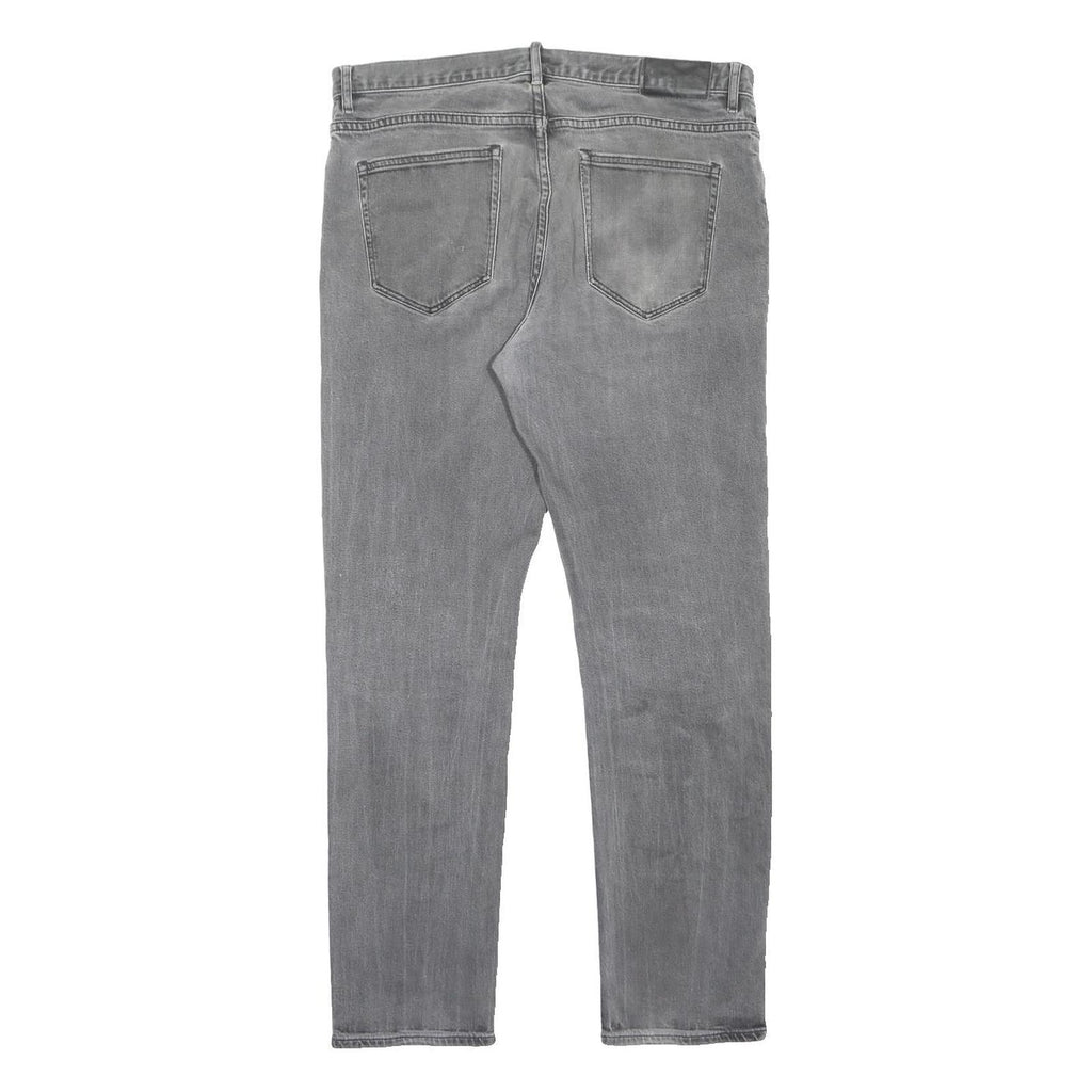 MICHAEL KORS Mens Regular Fit Grey Denim Jeans W34 L32 Classic Style Cotton