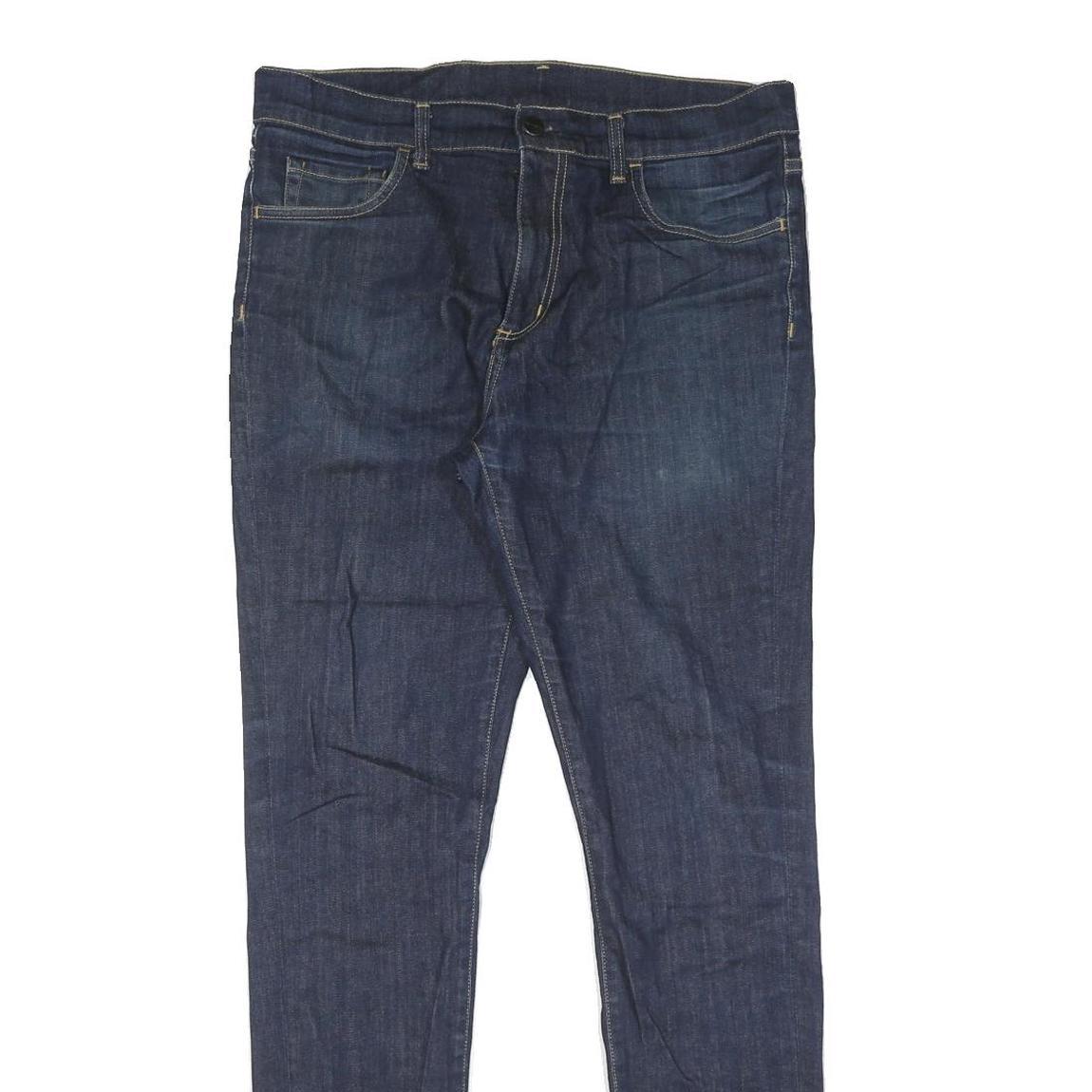 CARHARTT Mens Jeans Blue Slim Skinny Denim Medium W31 L32 Workwear