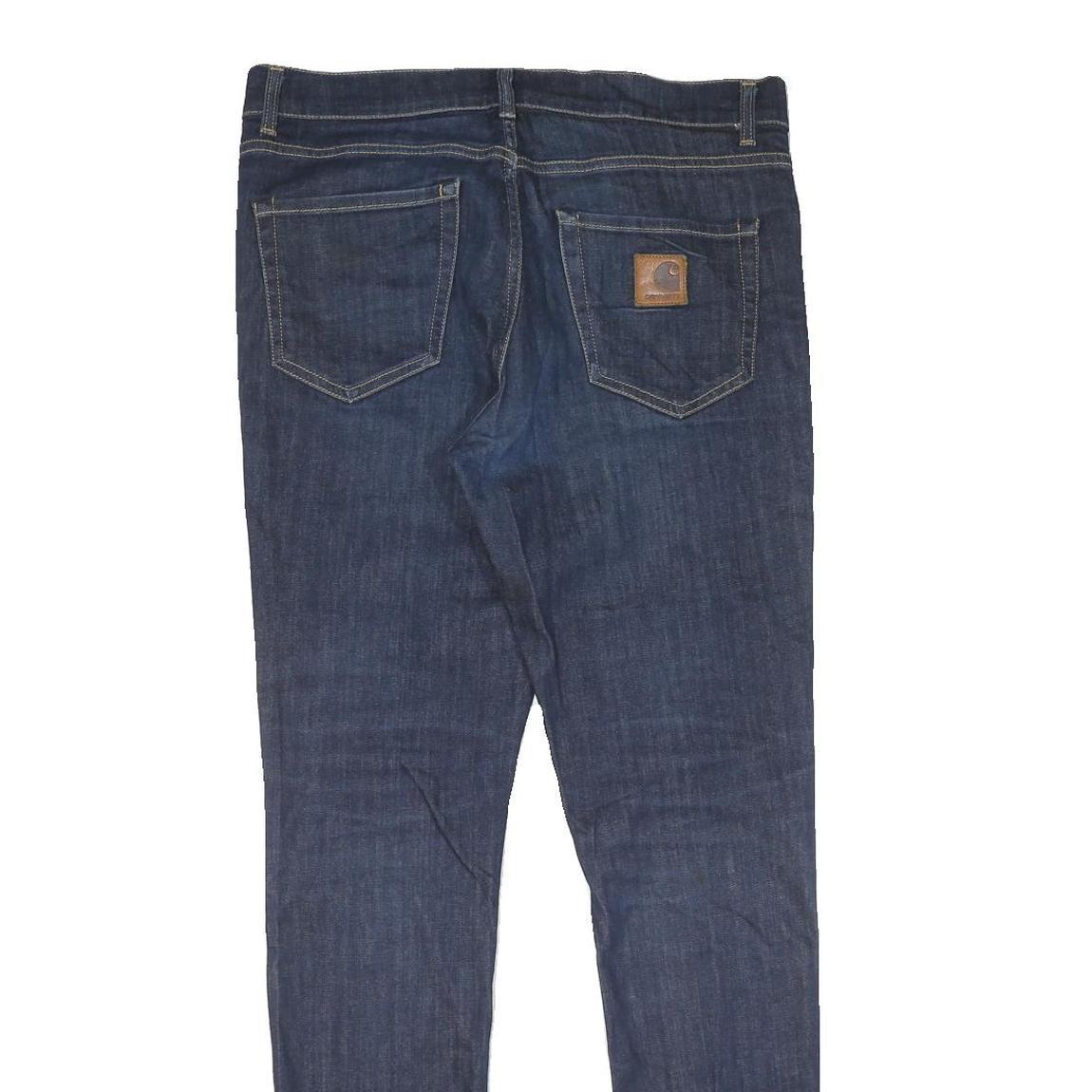 CARHARTT Mens Jeans Blue Slim Skinny Denim Medium W31 L32 Workwear