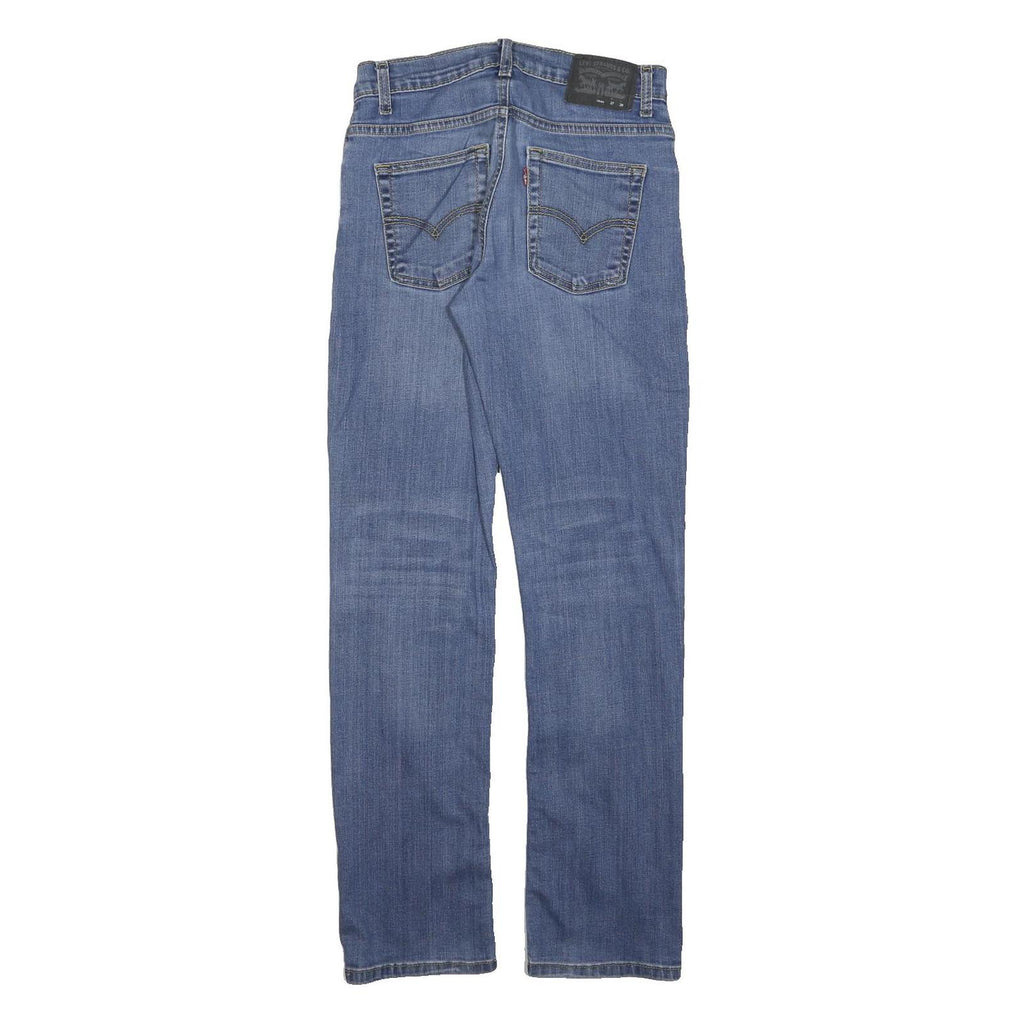 LEVI'S 511 Womens Slim Blue Denim Light W28 L29 Slim Fit Zip Closure Jeans