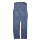 LEVI'S 511 Womens Slim Blue Denim Light W28 L29 Slim Fit Zip Closure Jeans
