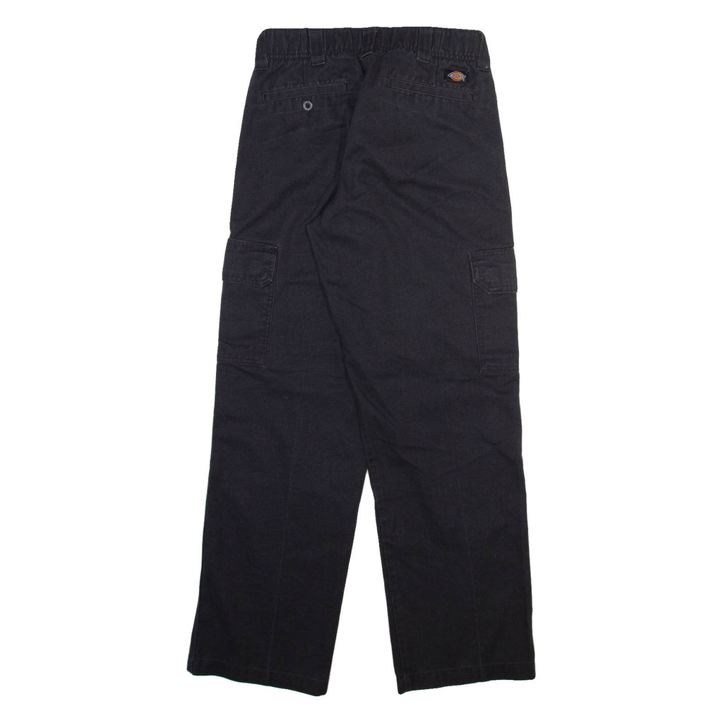 DICKIES Cargo Mens Trousers Black Regular Straight W30 L32