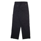 DICKIES Cargo Mens Trousers Black Regular Straight W30 L32