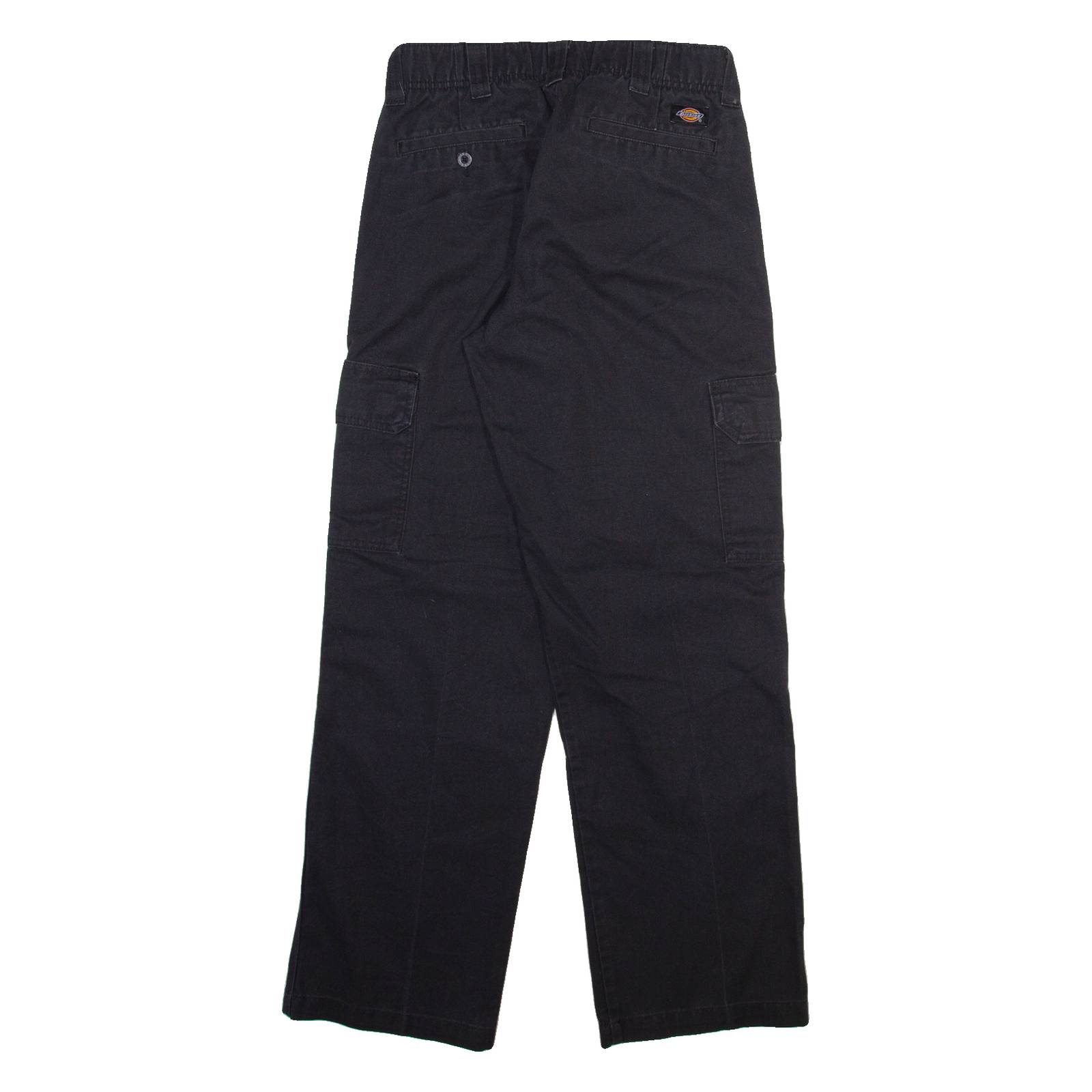 DICKIES Cargo Mens Trousers Black Regular Straight W30 L32