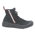PALLADIUM PAMPA HI Womens Combat Boots Black Synthetic UK 6 Durable Comfortable