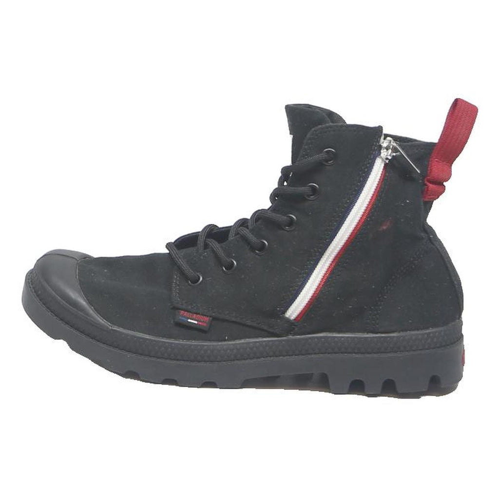 PALLADIUM PAMPA HI Womens Combat Boots Black Synthetic UK 6 Durable Comfortable