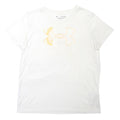 UNDER ARMOUR Mens White & Yellow Graphic T-Shirt M Short Sleeve Crew Neck