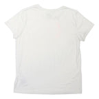 UNDER ARMOUR Mens White & Yellow Graphic T-Shirt M Short Sleeve Crew Neck