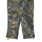 JERZEES Mens Cotton Blend Camouflage Relaxed Cargo Trousers W39 L33