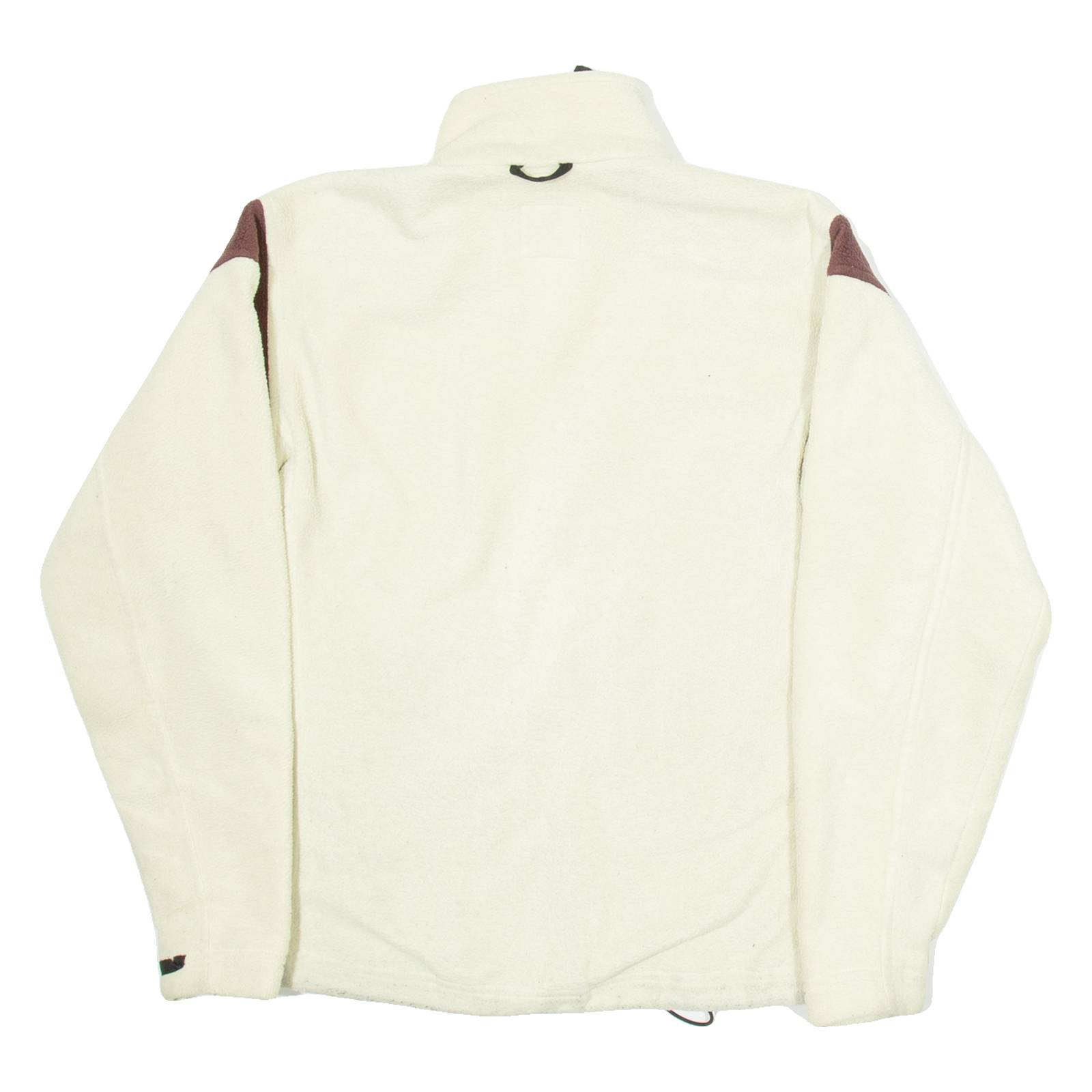 JACK WOLFSKIN Womens Fleece Jacket Cream UK 10