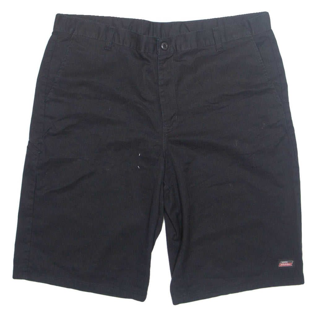 DICKIES Mens Workwear Shorts Black L W38