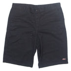 DICKIES Mens Workwear Shorts Black L W38