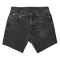 LEVI'S Mens Black Denim Shorts M W32 Casual Cotton Blend Stylish Fit