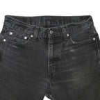 LEVI'S Mens Black Denim Shorts M W32 Casual Cotton Blend Stylish Fit