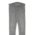 LEVI'S Mens Grey Slim Skinny Denim Medium W32 L31 Stretch Cotton Blend Jeans