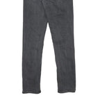 LEVI'S 511 SLIM Mens Jeans Black Slim Skinny Denim Medium W33 L34 Comfortable