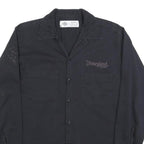 DISNEY Mens Black Disneyland Resort Cotton Blend Shirt M Casual Workwear