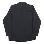 DISNEY Mens Black Disneyland Resort Cotton Blend Shirt M Casual Workwear