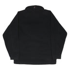 BERGHAUS Mens Black Fleece Outdoor Zip Jacket XL Polyester Blend Microfibre Long