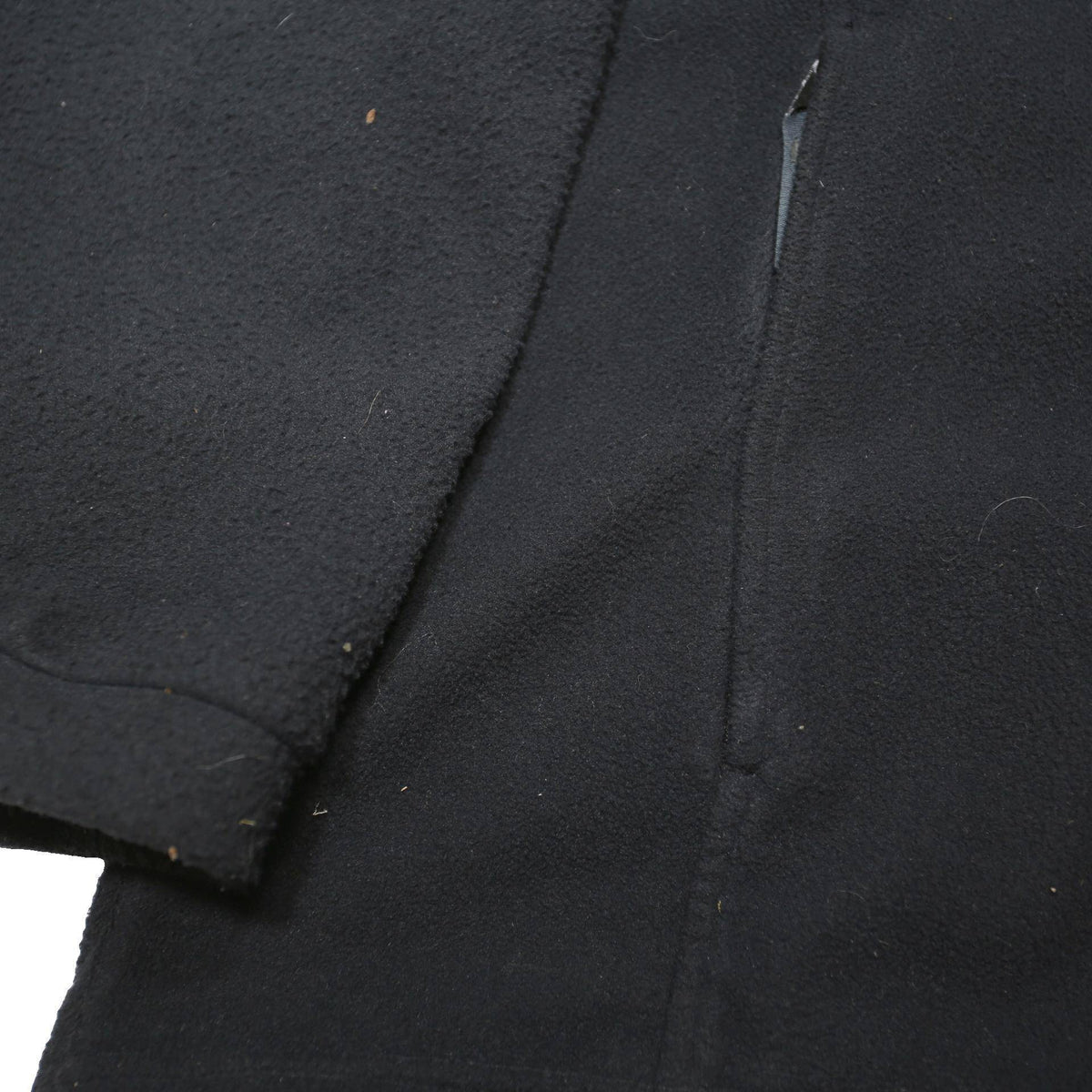 BERGHAUS Mens Black Fleece Outdoor Zip Jacket XL Polyester Blend Microfibre Long