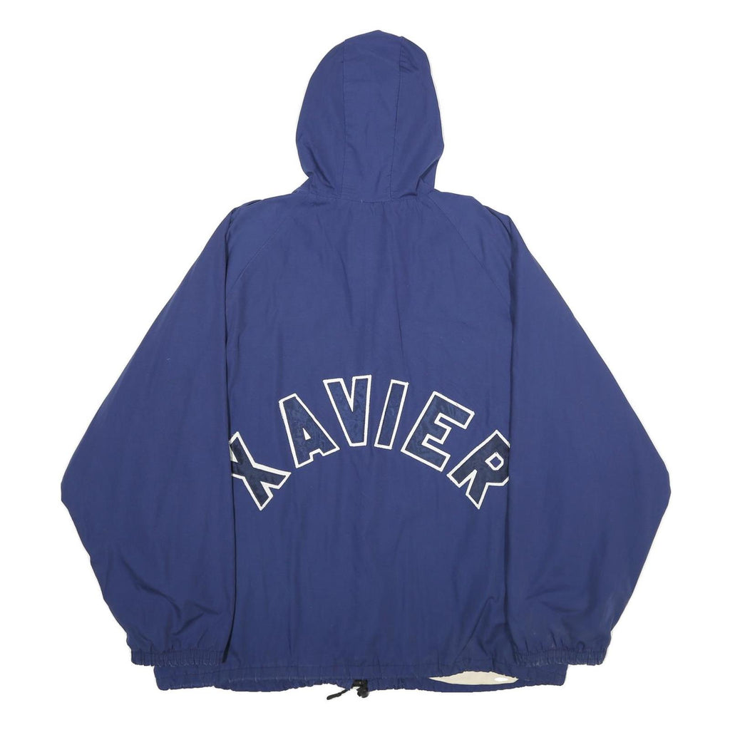AVON Mens Blue St Francis Xavier University Jacket XL Polyester Blend Plain