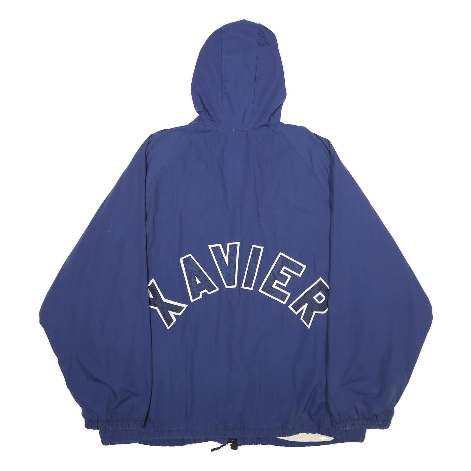 AVON Mens Blue St Francis Xavier University Jacket XL Polyester Blend Plain