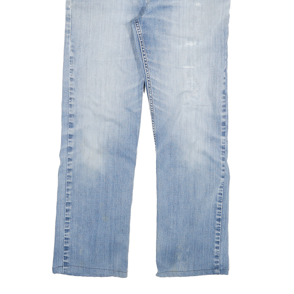 CARHARTT Mens Jeans Blue Relaxed Straight Denim Medium W30 L26 Casual Workwear