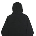 CHAMPION Mens Black Cotton Blend Hoodie M Classic Logo Pullover