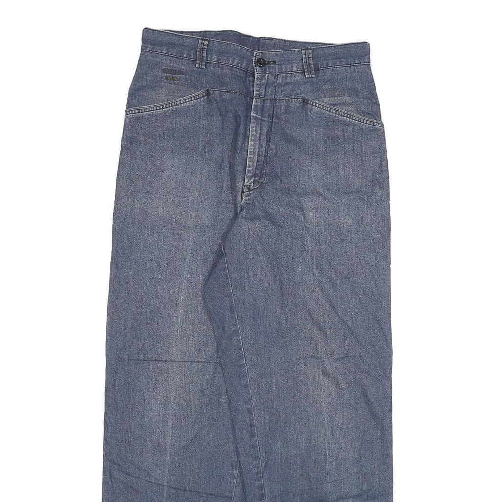 PERK PARIS Womens Jeans Blue Relaxed Straight Denim Medium W28 L29 Casual