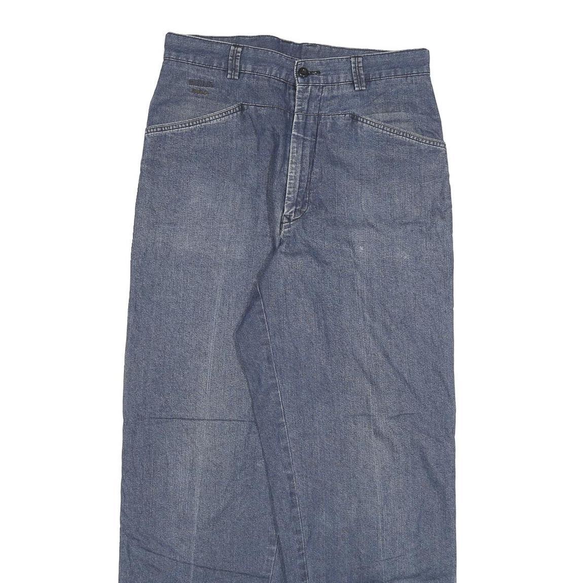 PERK PARIS Womens Jeans Blue Relaxed Straight Denim Medium W28 L29 Casual