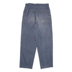 PERK PARIS Womens Jeans Blue Relaxed Straight Denim Medium W28 L29 Casual